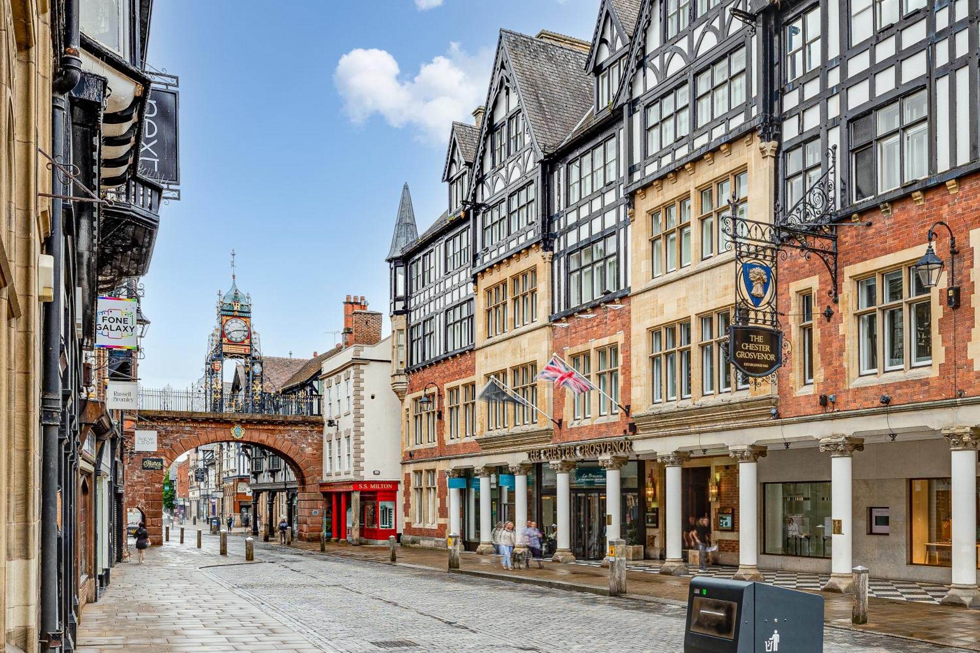 Insta-Worthy Loft On Historic Chester Rows, Sleeps 4 & Free Parking Экстерьер фото